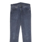 LEVI'S 511 Slim Mens Jeans Blue Slim Skinny Denim Medium W30 L32 Stylish Zip