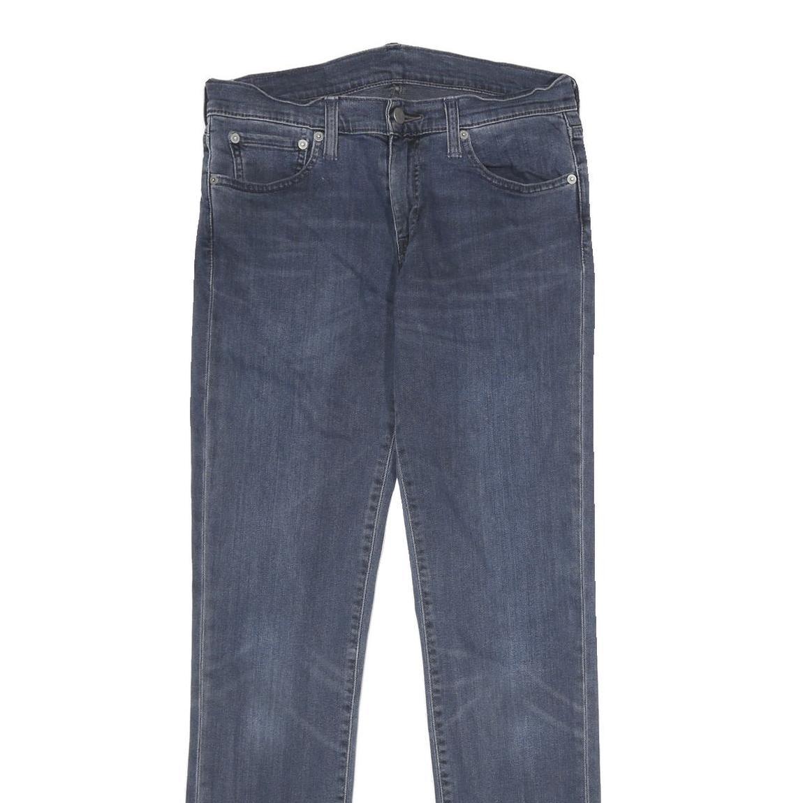 LEVI'S 511 Slim Mens Jeans Blue Slim Skinny Denim Medium W30 L32 Stylish Zip