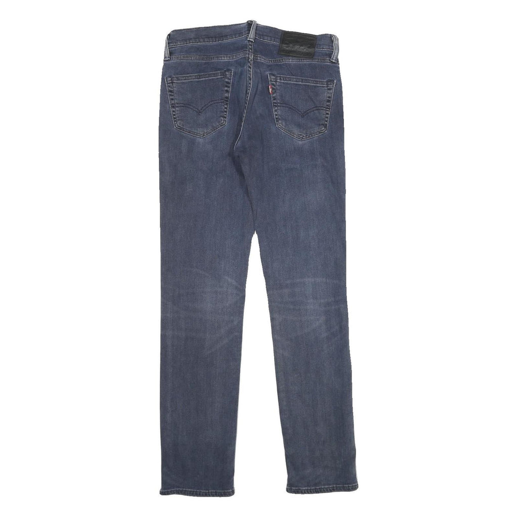 LEVI'S 511 Slim Mens Jeans Blue Slim Skinny Denim Medium W30 L32 Stylish Zip
