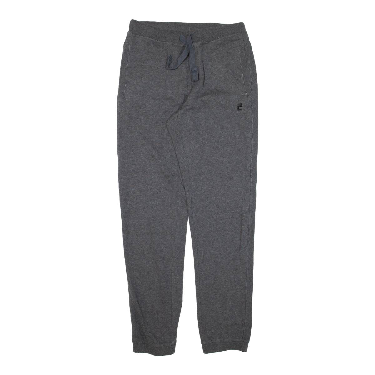 FILA Womens Joggers Grey Tapered S W28 L31