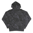 CHAMPION Mens Black Pullover Hoodie S Cotton Blend Casual Streetwear