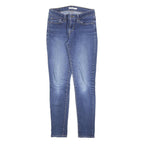 LEVI'S 711 Womens Jeans Blue Slim Skinny Denim Medium W28 L32 Stretch Cotton