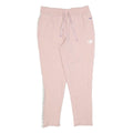 CHAMPION Womens Joggers Pink & White Slim Tapered S W26 L24 Cotton Blend