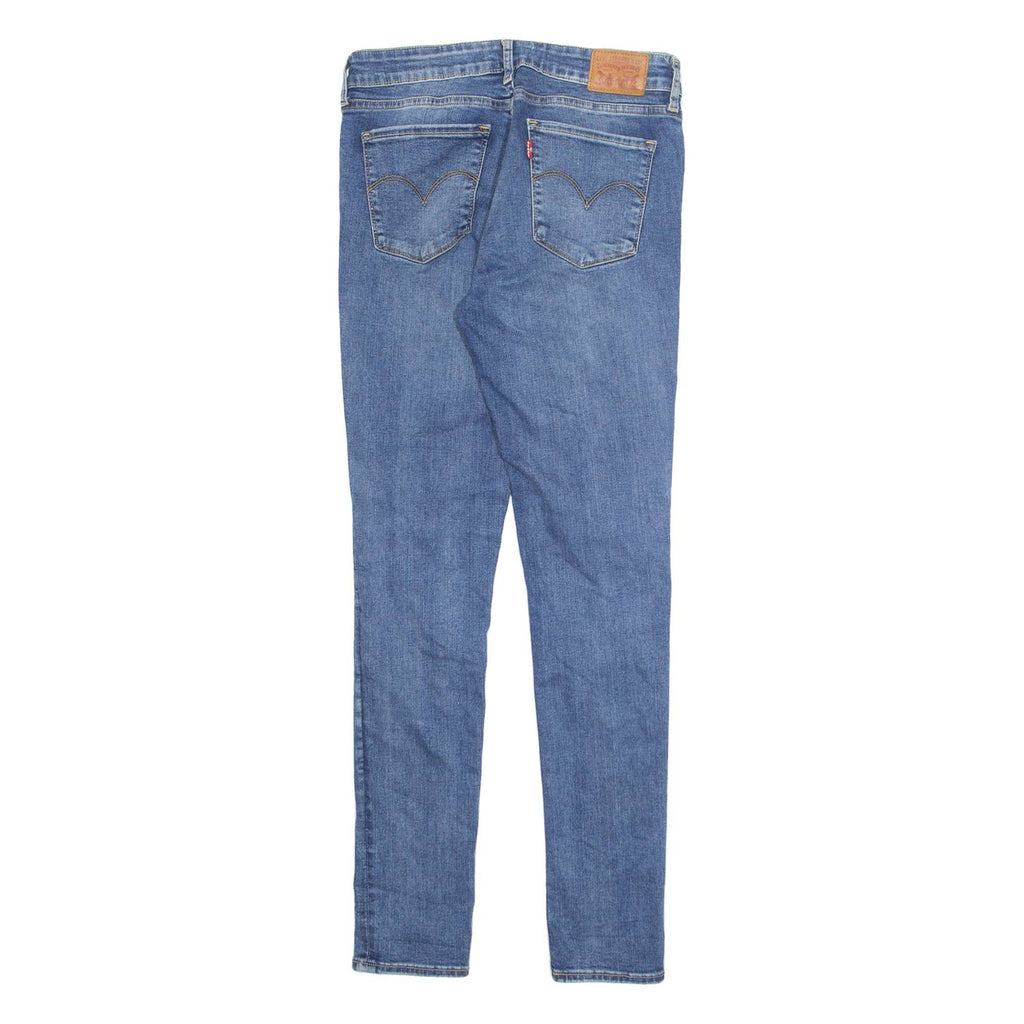 LEVI'S Womens Jeans Blue Regular Skinny Stone Wash W30 L30