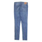 LEVI'S Womens Jeans Blue Regular Skinny Stone Wash W30 L30