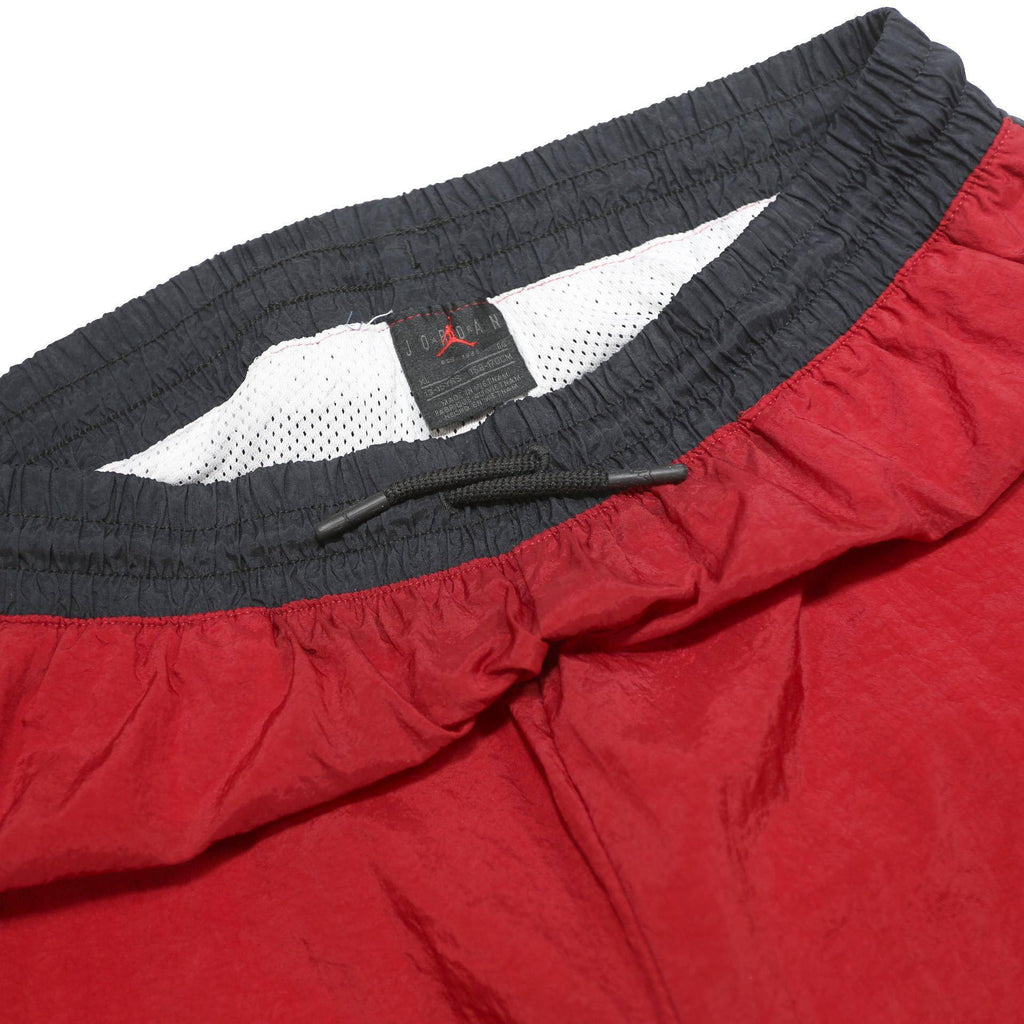 AIR JORDAN Boys Joggers Red Grey White Navy XL W26 Striped Nylon Sportswear