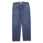 LEVI'S 501 Mens Blue Regular Straight Denim Stone Wash W31 L26 Classic Jeans