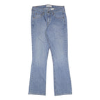 LEVI'S Womens Slim Blue Denim Bootcut Jeans Cotton Blend Zip W30 L31