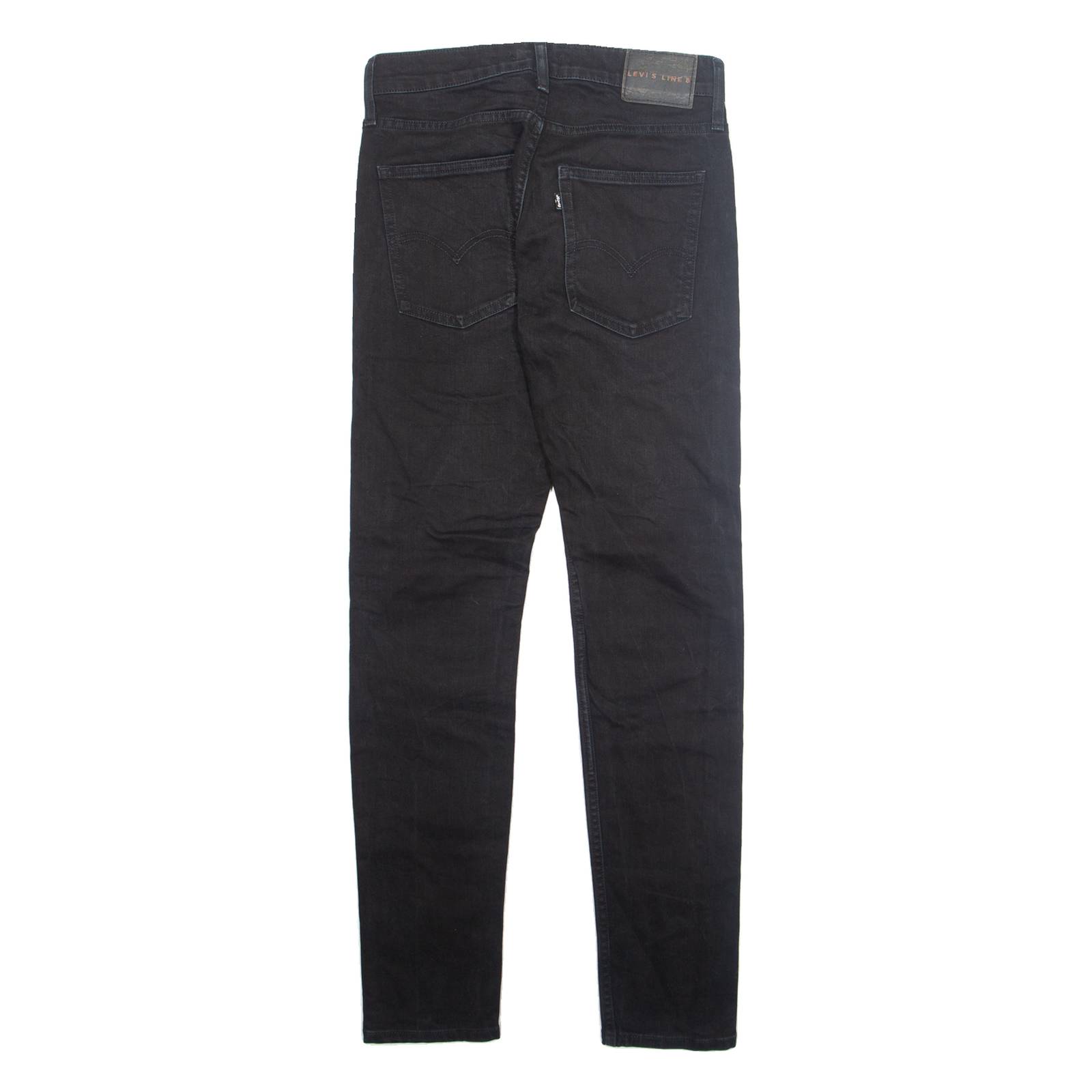 LEVI'S Line 8 Womens Jeans Black Slim Skinny W27 L32