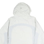 JACK WOLFSKIN Womens White & Light Grey Outdoor Jacket XL Polyester Blend Zip