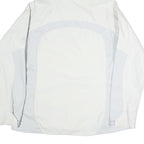 JACK WOLFSKIN Womens White & Light Grey Outdoor Jacket XL Polyester Blend Zip