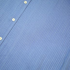 JAEGER Mens Blue Striped Classic Cotton Shirt XL Long Sleeve Formal Workwear