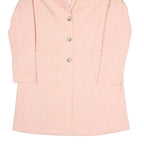 OPUS Womens Pink Blazer Tailored Jacket M Polyester Blend Button Plain Woven