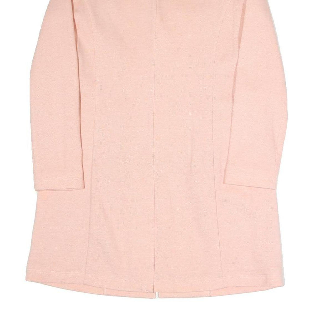 OPUS Womens Pink Blazer Tailored Jacket M Polyester Blend Button Plain Woven