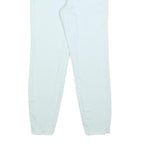 JUICY COUTURE Womens Cotton Blend White Slim Skinny Trousers W26 L26 Casual