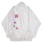 CHAMP SPORT Turner Runde Lassnitz Mens Pullover Jacket Silver 90s XL