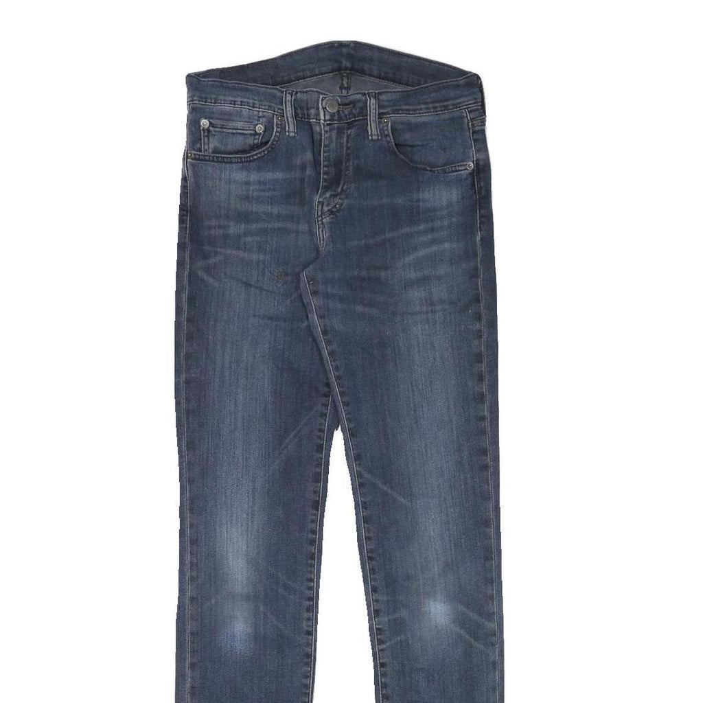 LEVI'S 511 Mens Slim Blue Denim Medium Jeans W29 L34 Zip Closure Classic Fit