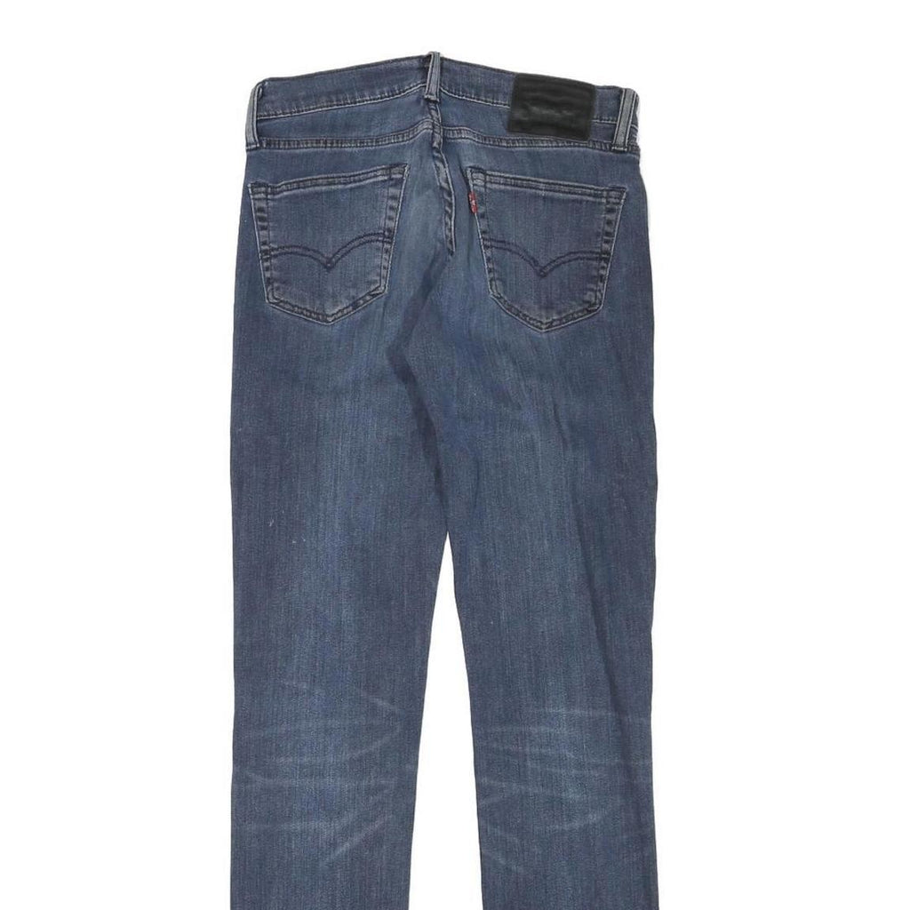 LEVI'S 511 Mens Slim Blue Denim Medium Jeans W29 L34 Zip Closure Classic Fit