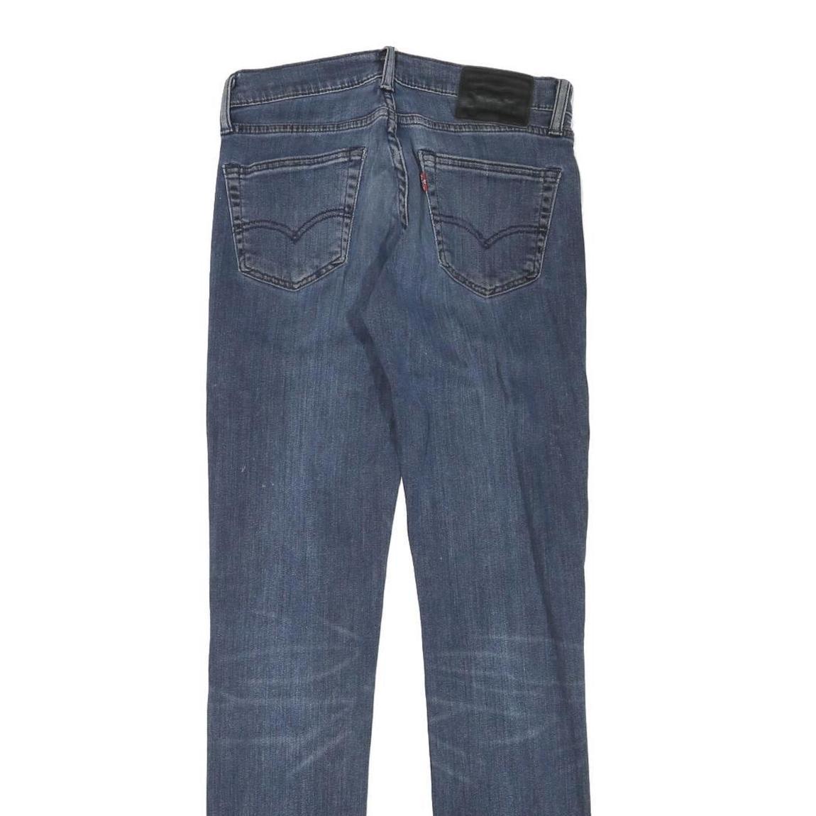 LEVI'S 511 Mens Slim Blue Denim Medium Jeans W29 L34 Zip Closure Classic Fit