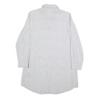 LAUREN RALPH LAUREN Womens Grey Check Day Woven Shirt Dress Cotton Blend S