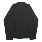 ADIDAS Womens Black Jacket UK 12 Polyester Zip Sportswear Casual Lightweight