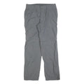 COLUMBIA Womens Regular Grey Zip Polyester Trousers W30 L30 Outdoor Hiking