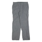 COLUMBIA Womens Regular Grey Zip Polyester Trousers W30 L30 Outdoor Hiking