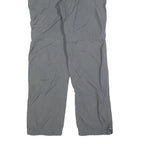 COLUMBIA Womens Regular Grey Zip Polyester Trousers W30 L30 Outdoor Hiking