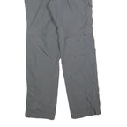 COLUMBIA Womens Regular Grey Zip Polyester Trousers W30 L30 Outdoor Hiking