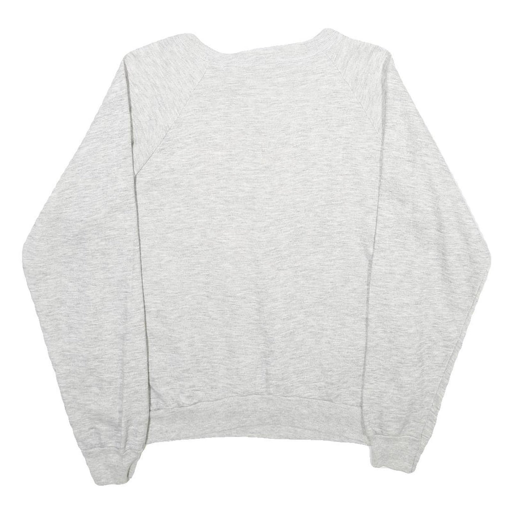 CHAMPION Mens Grey Cotton Blend Crew Neck L Sweatshirt Bloom Trail Blazers