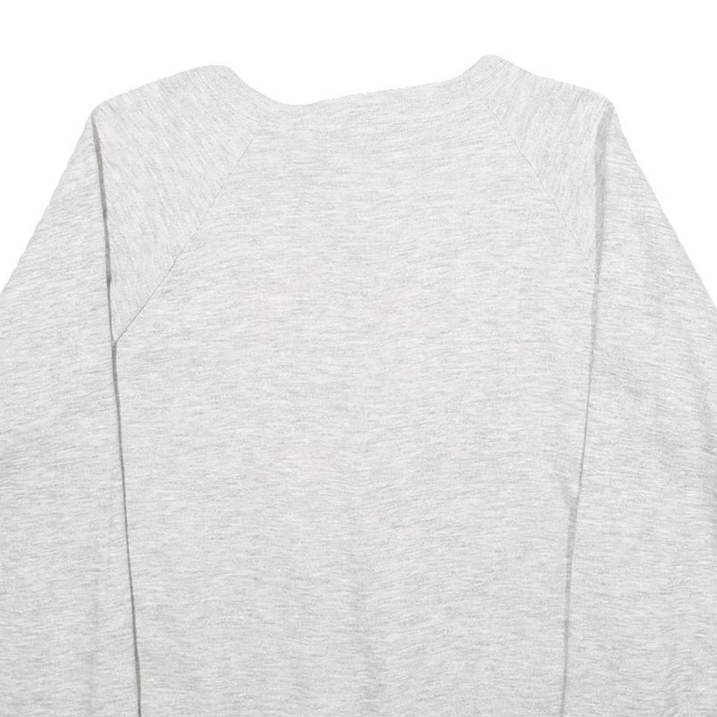 CHAMPION Mens Grey Cotton Blend Crew Neck L Sweatshirt Bloom Trail Blazers