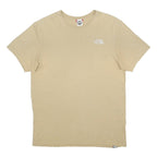 THE NORTH FACE Mens Beige Graphic T-Shirt M Short Sleeve Crew Neck Casual