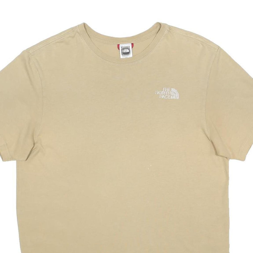THE NORTH FACE Mens Beige Graphic T-Shirt M Short Sleeve Crew Neck Casual