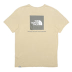 THE NORTH FACE Mens Beige Graphic T-Shirt M Short Sleeve Crew Neck Casual
