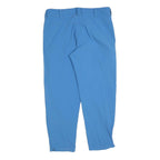 MAIER Womens Blue Slim Straight Trousers W32 L25 Lightweight Outdoor Zip Pockets