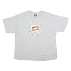 STEVE & BARRYS Mens Grey Cadillac Graphic T-Shirt XL Crew Neck Short Sleeve