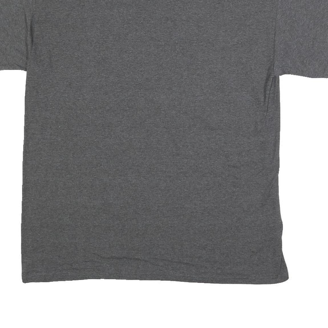 MAJESTIC Mens Grey Cincinnati Reds Graphic T-Shirt M Crew Neck Short Sleeve