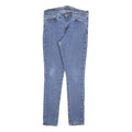 LEVI'S Womens Slim Blue Denim Light Jeans W31 L30 Zip Cotton Blend