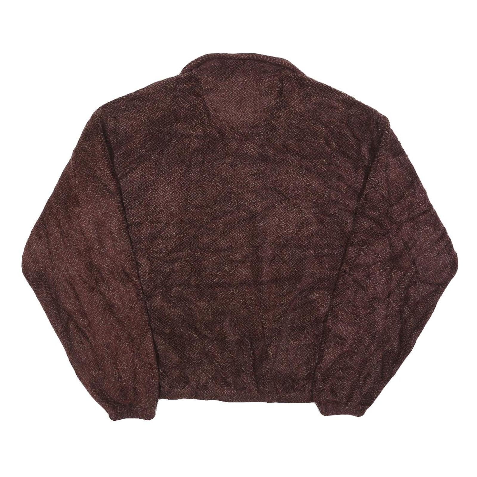 FIELD STREET Mens Maroon Pullover Plain Jumper Crew Neck Basic Knit L Casual