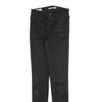 LEVI'S 720 Womens Jeans Black Slim Skinny Denim Medium W29 L32 Stretch Casual