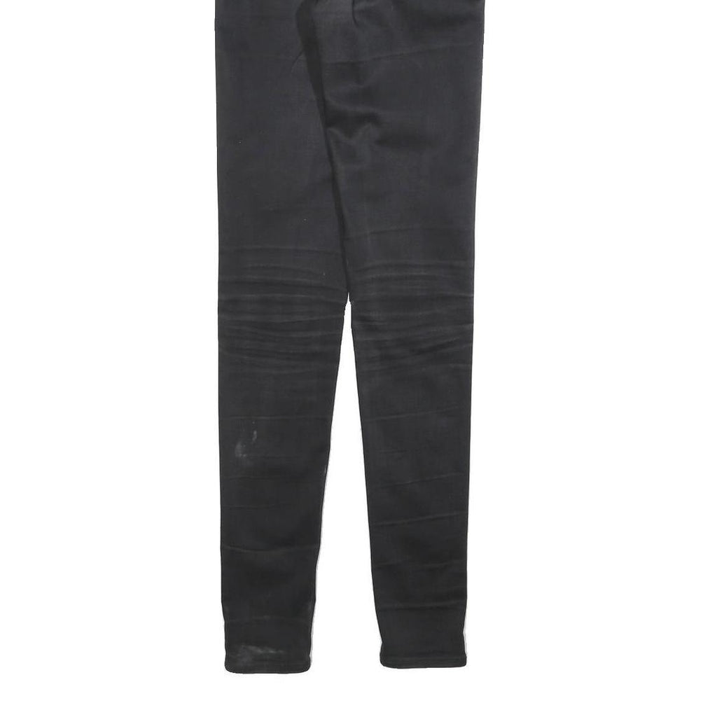 LEVI'S 720 Womens Jeans Black Slim Skinny Denim Medium W29 L32 Stretch Casual