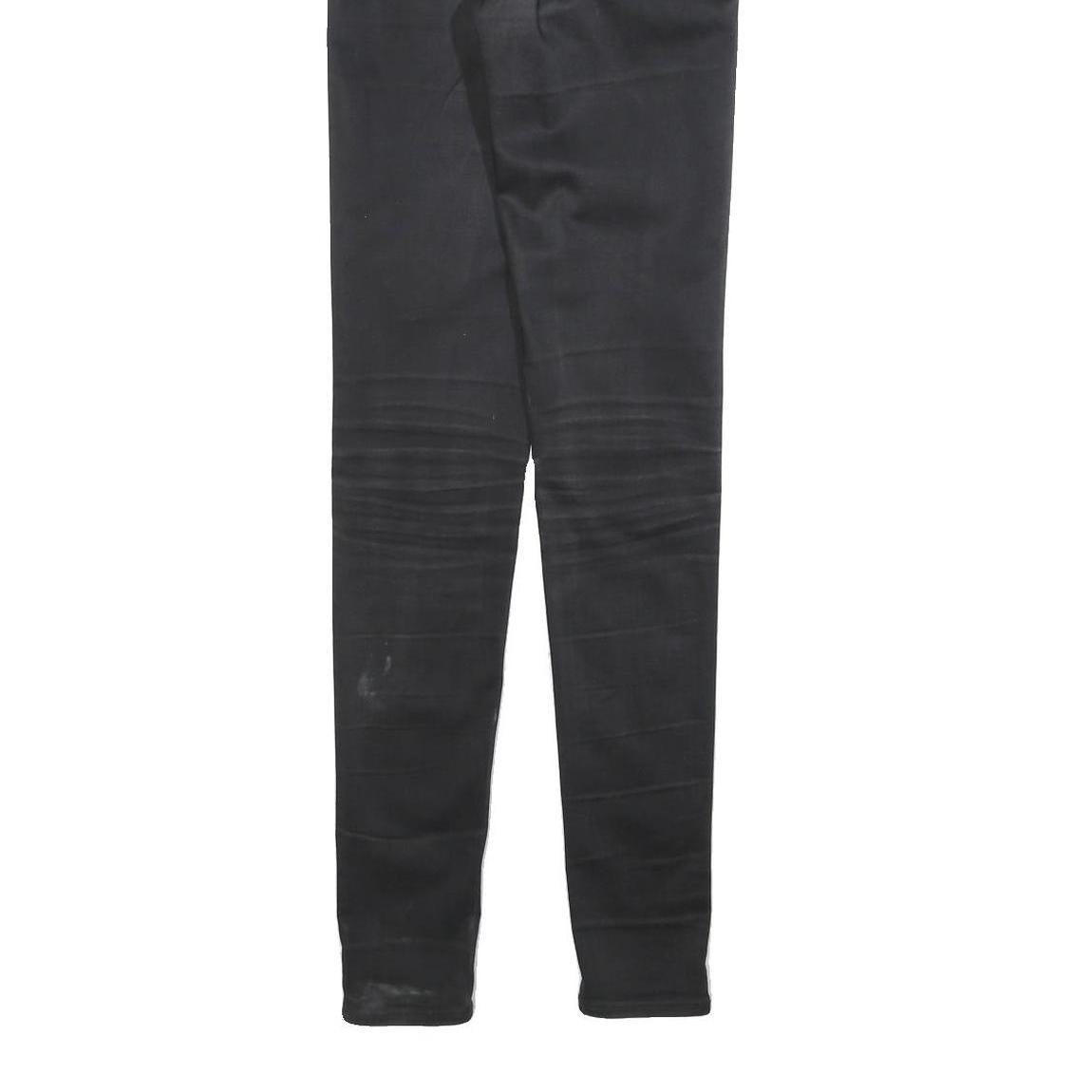 LEVI'S 720 Womens Jeans Black Slim Skinny Denim Medium W29 L32 Stretch Casual