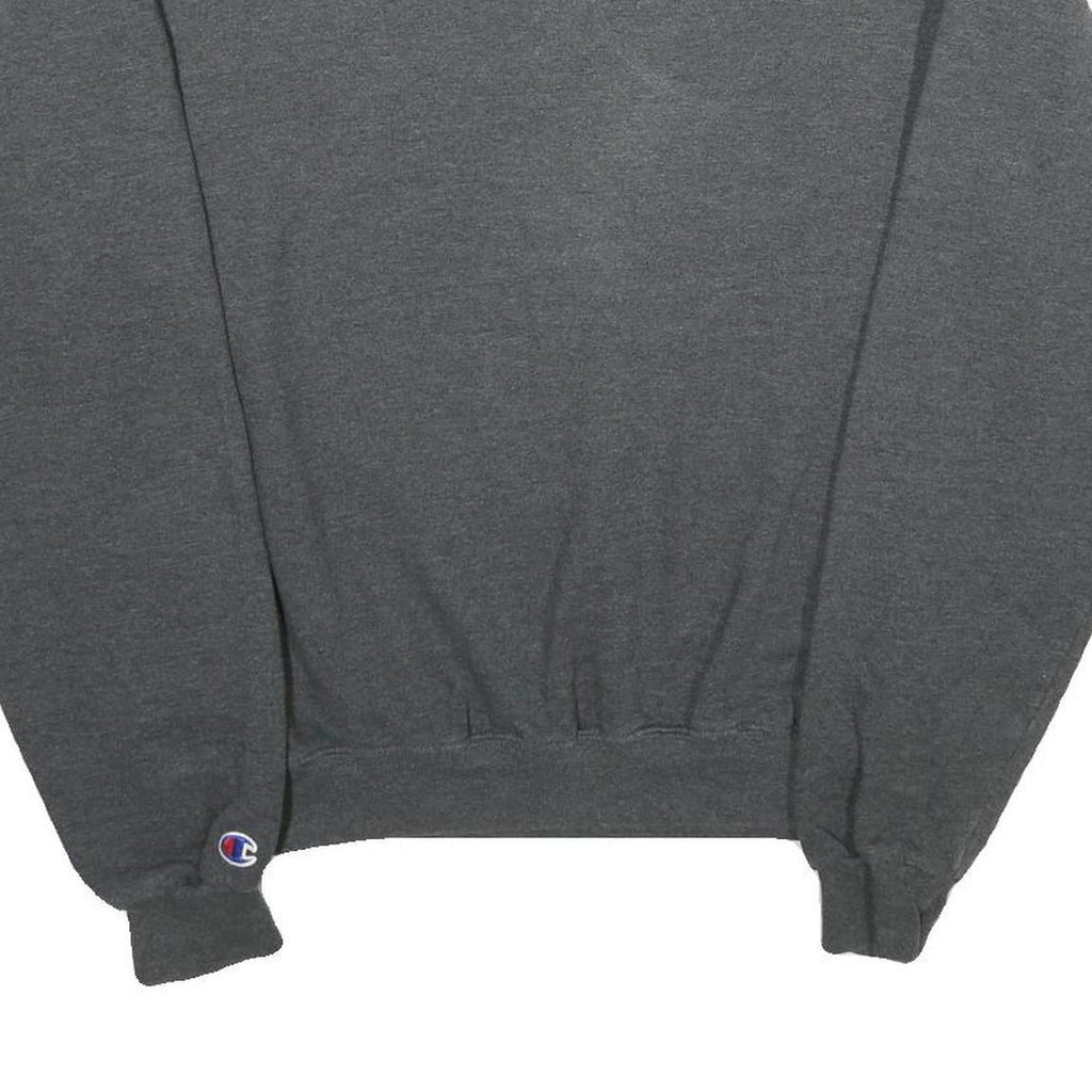 CHAMPION Mens Grey University Of Rochester Crew Neck M Cotton Blend Sweatshirt