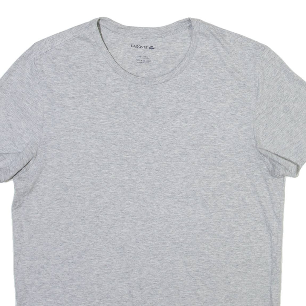 LACOSTE Sleepwear Mens T-Shirt Grey S