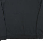 PUMA Mens Black Cotton Blend Crew Neck Sweatshirt M Logo Print Casual