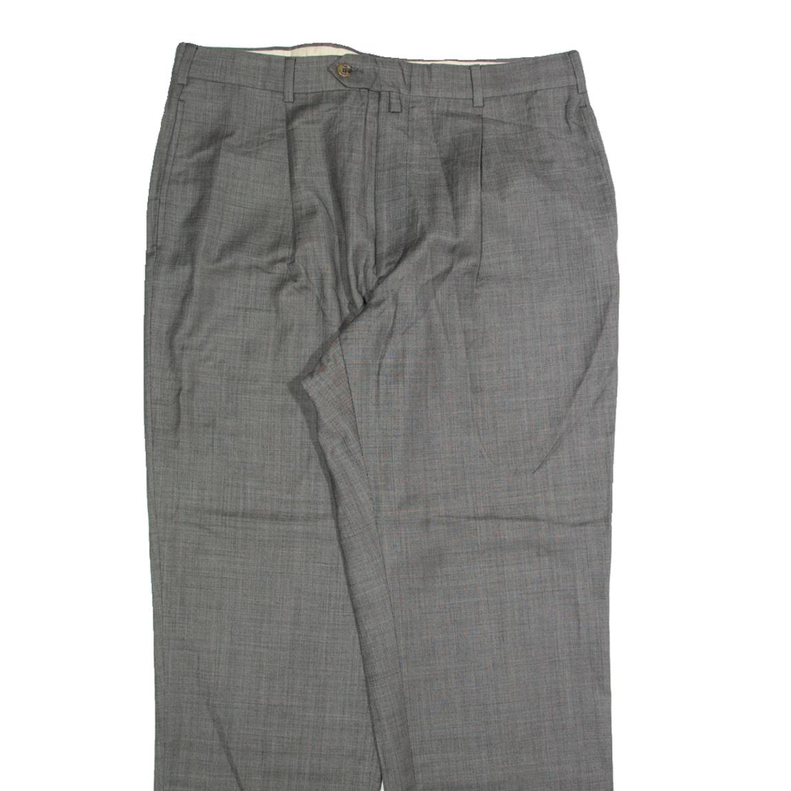 TOMMY HILFIGER Chino Mens Trousers Grey Regular Straight W35 L32