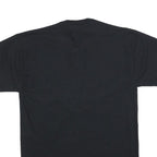 RUSSELL ATHLETIC Mens Black Ironbirds Graphic T-Shirt M Short Sleeve Crew Neck