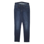 LEVI'S Womens Jeans Blue Slim Skinny Denim Medium W30 L30 Stylish Stretch