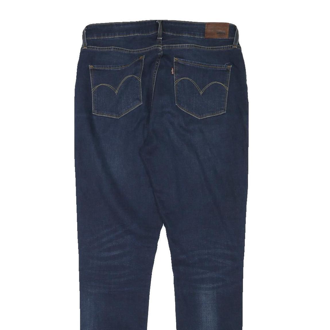 LEVI'S Womens Jeans Blue Slim Skinny Denim Medium W30 L30 Stylish Stretch