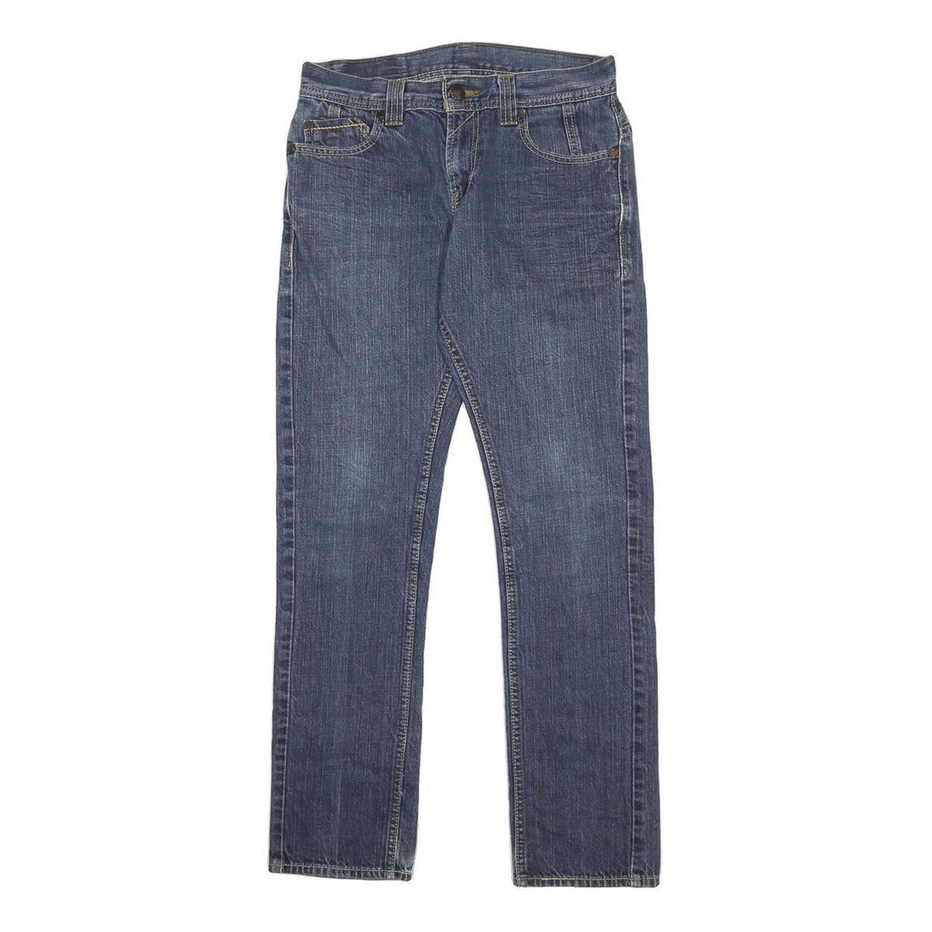 LEVI'S 511 SKINNY Mens Jeans Blue Slim Skinny Denim Medium W30 L32 Stretch Zip